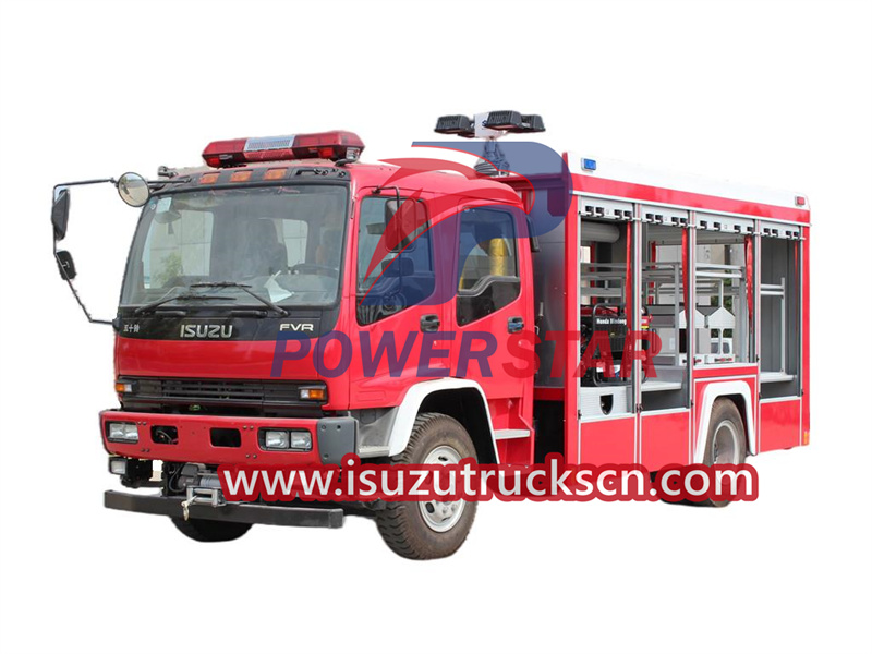 Camión de bomberos de rescate pesado Isuzu