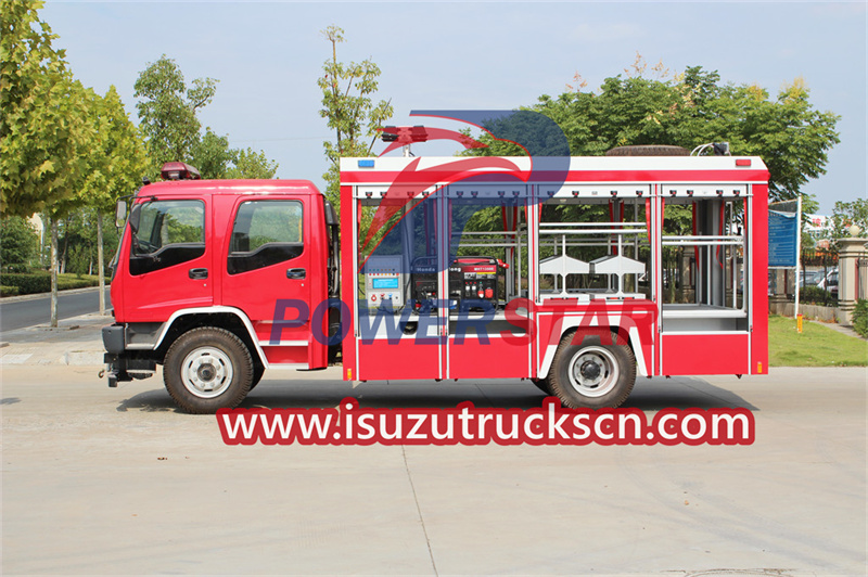 Camión de iluminación de rescate Isuzu FTR