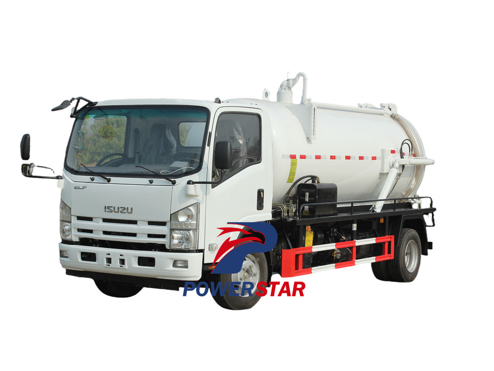 Camión aspirador de aguas residuales Isuzu 700P