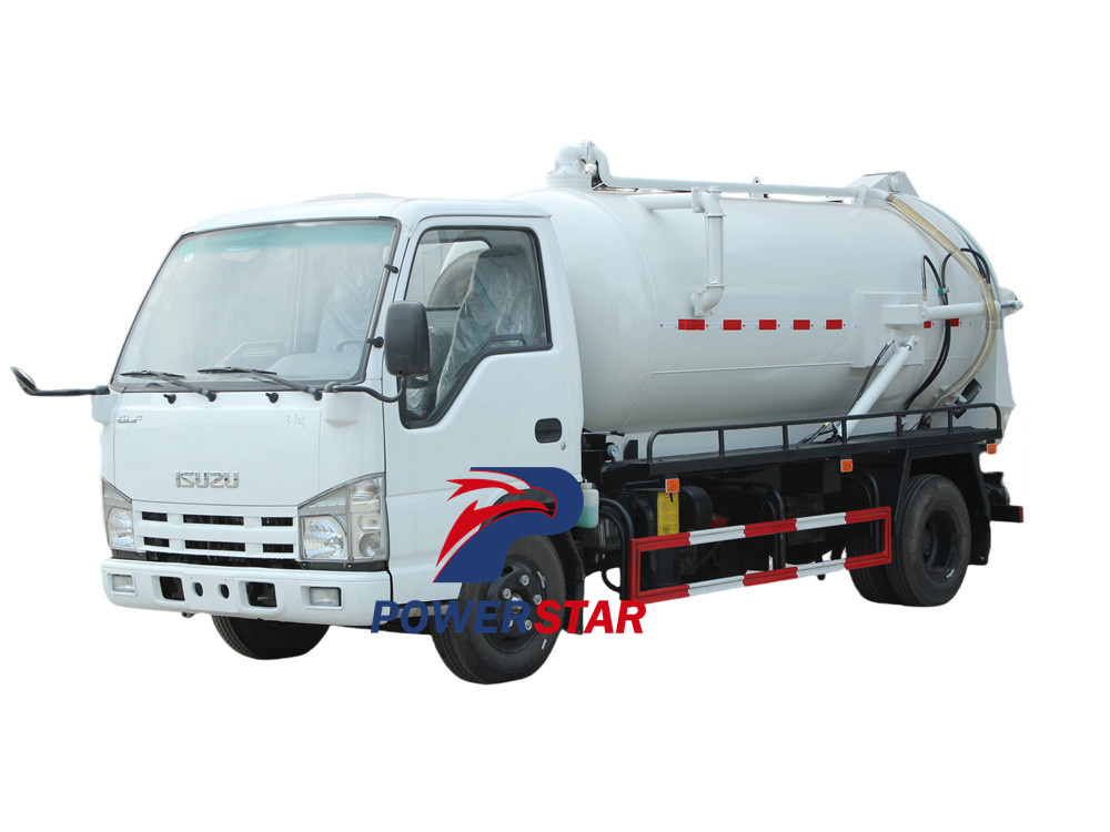 Vaciador de pozo negro Isuzu 5cbm