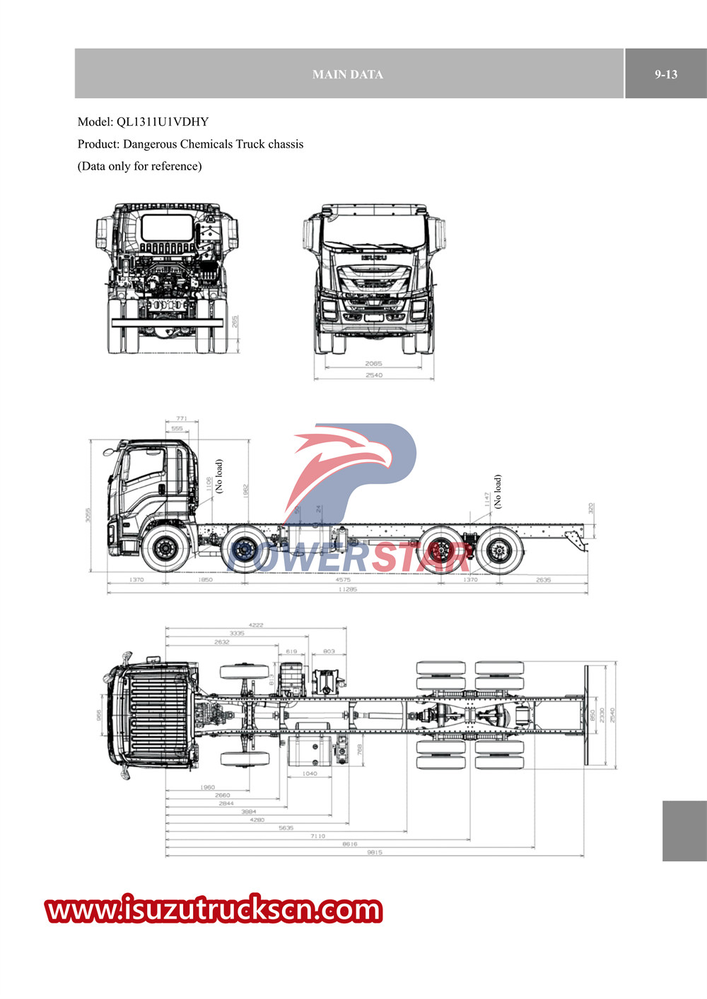 isuzu vc61 series truck