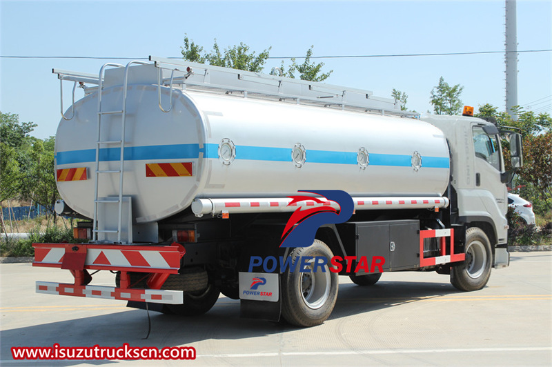 camión cisterna de combustible isuzu giga