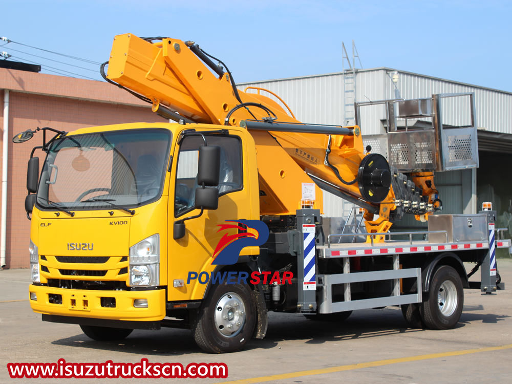 Camión plataforma de trabajo aéreo Isuzu