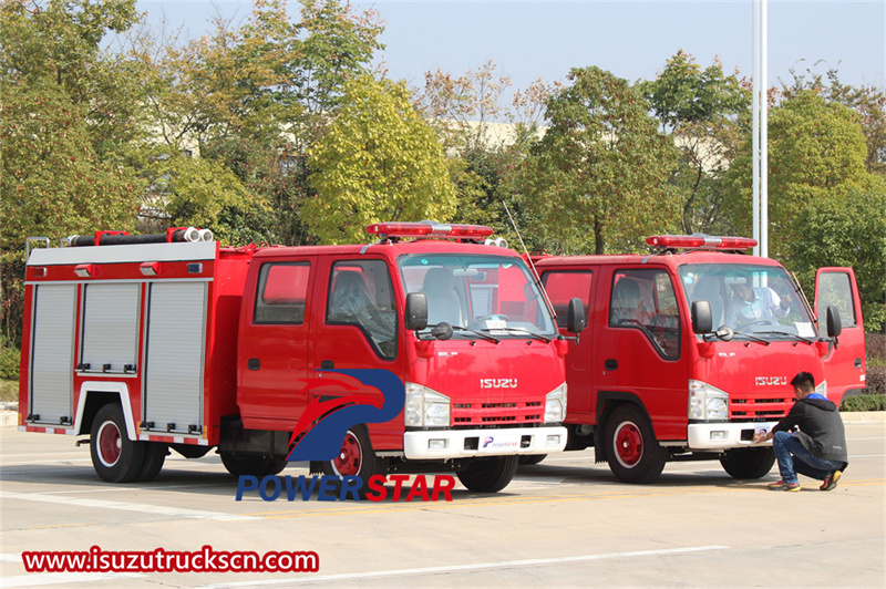  Isuzu ELF mini fire fighting truck