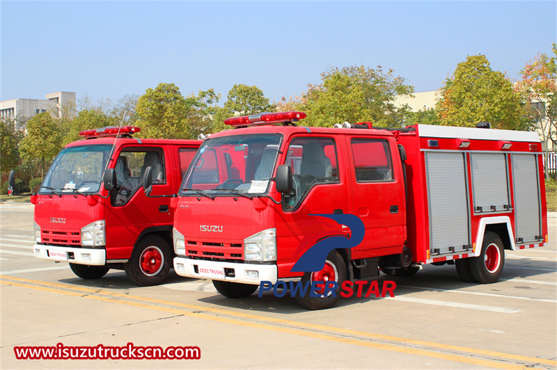 Isuzu 100P 2tons fire tender