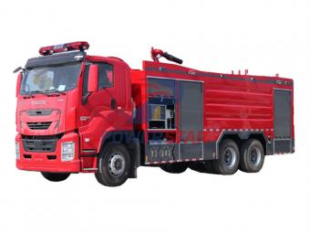 Isuzu 15,000L foam fire fighting truck - Camiones PowerStar
    