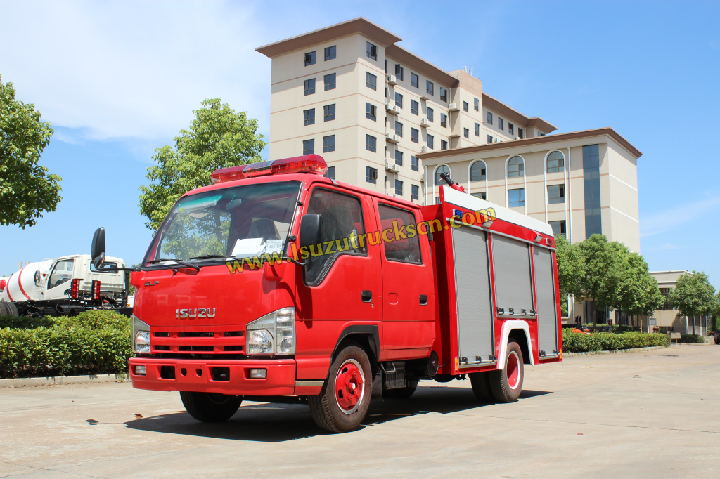 Camión de bomberos Isuzu de 3 toneladas a precio de fábrica 100% para Siria
    