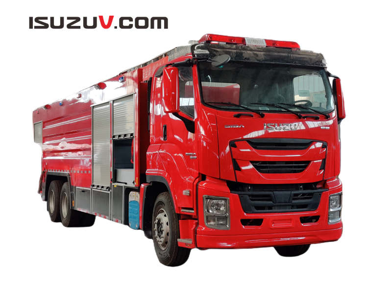 cómo comprar un camión de extinción de incendios de espuma isuzu GIGA fvz
    