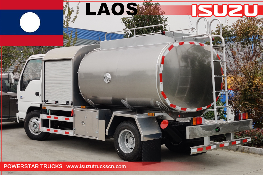 Laos - Camión cisterna de repostaje de aviones ISUZU de 1 unidad
    