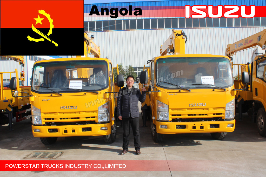 Camión grúa ELF Entrega a Angola
    