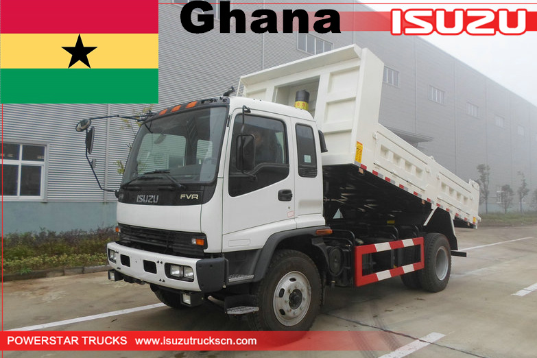 Ghana - 1 unidad de camiones volquete ISUZU FVR
    