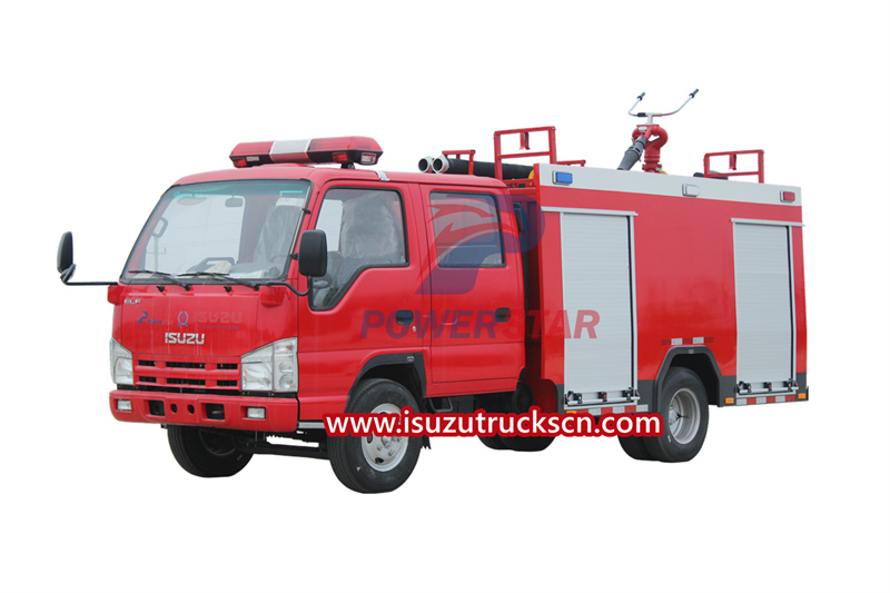 Información general del camión de bomberos isuzu 100P,600P,700P, FTR,FVR,FVZ
    