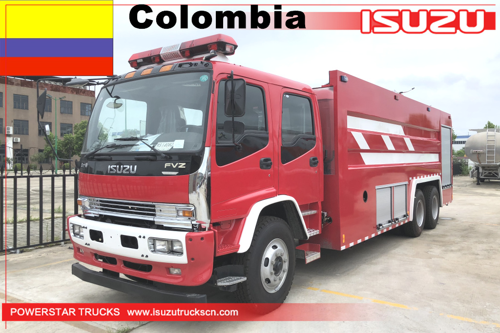 Colombia - Camión Bomberos de Agua 1 unidad Isuzu
    