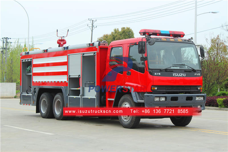 ¿Por qué necesita el camión de bomberos del aeropuerto Isuzu?
    