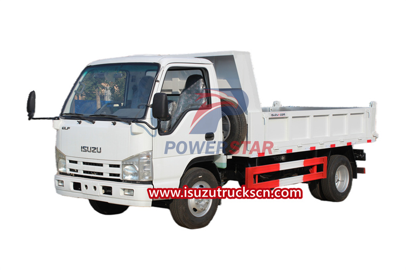 Camión volquete Isuzu 100P con motor 4JB1CN
    