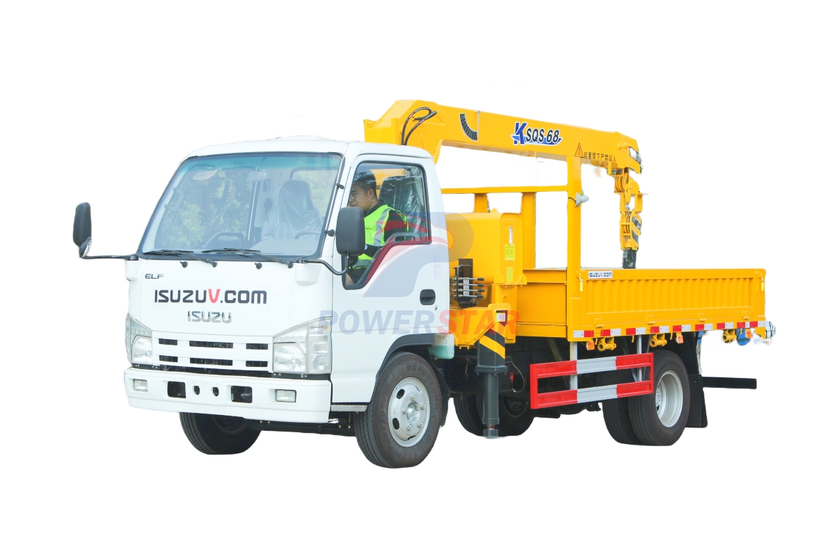 ¿Cómo clasificar la grúa pluma montada en camión de carga Isuzu?
    