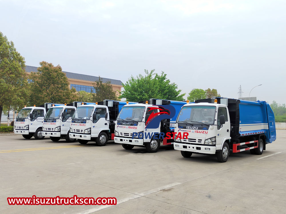 ¿Cómo personalizar el cargador trasero Isuzu para un cliente filipino?