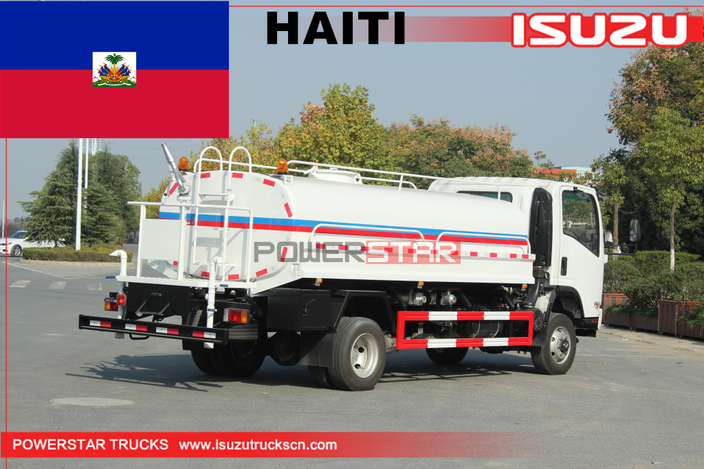 HAITÍ - Camiones con rociadores de agua potable ISUZU 4x4 4WD de 2 unidades
    