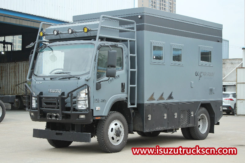 Camiones especiales para autocaravanas ISUZU 4x4 NPR RVs nuevos
    