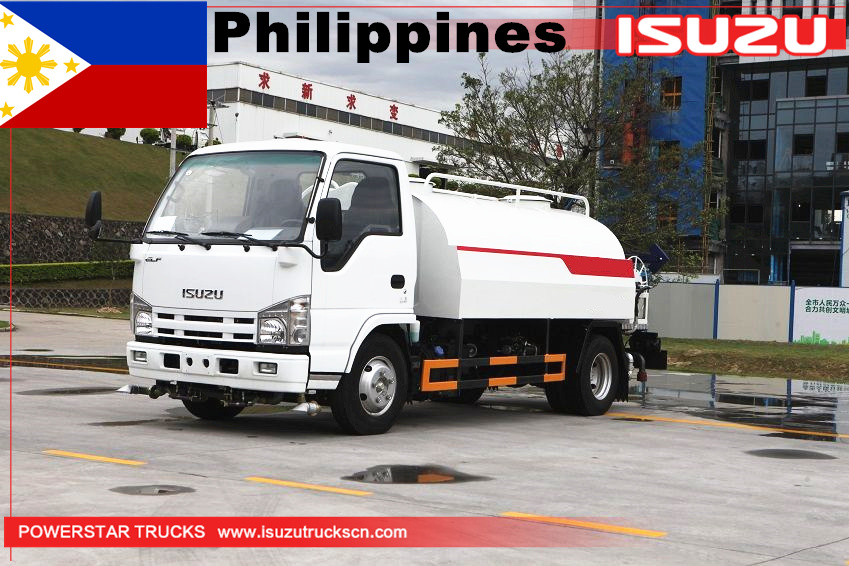 Filipinas - 1 unidad de camiones cisterna ISUZU Water Bowser
    