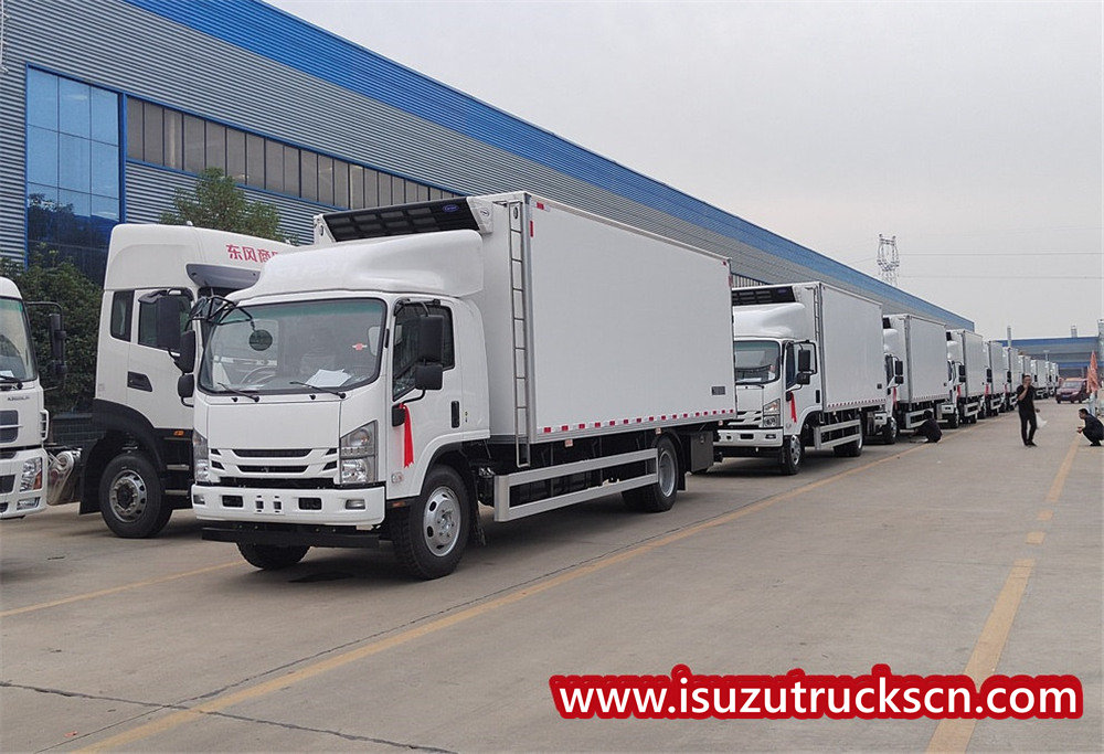 Se exportan 21 unidades de Camión Frigorífico ISUZU ELF
        