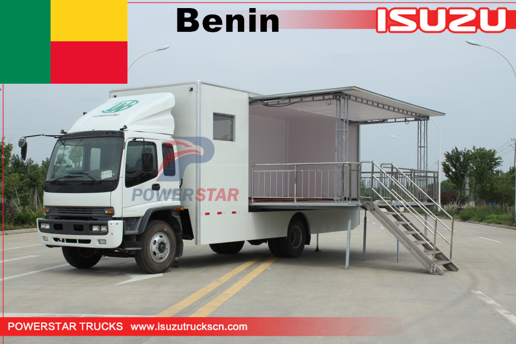 Benín - 1 unidad ISUZU Mobile Vote StageTrucks
    
