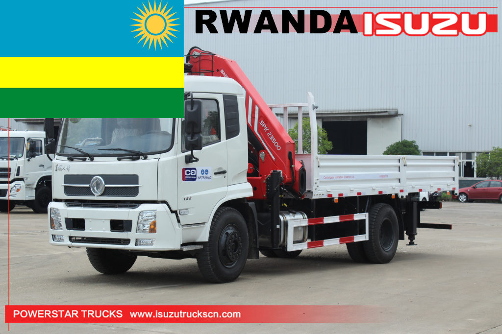 Ruanda - Camión grúa de carga 1 unidad Palfinger SPK23500
    