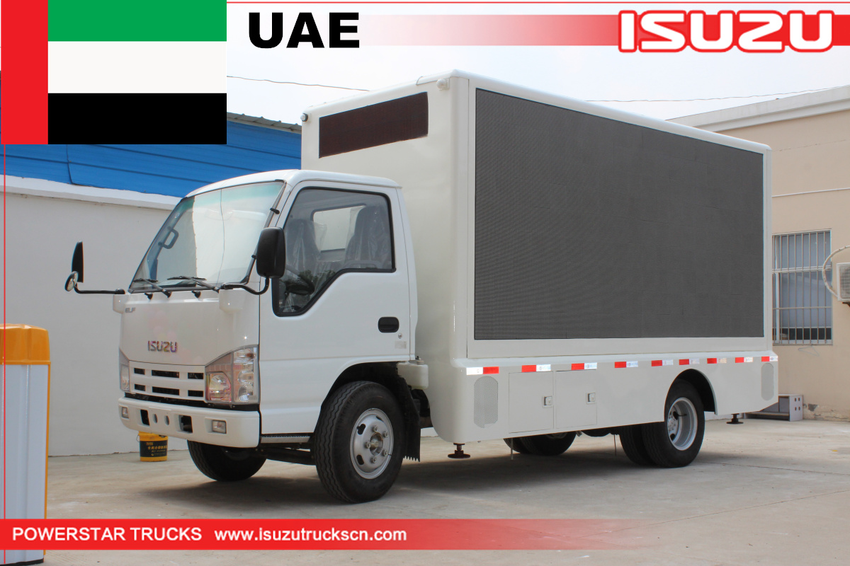 EAU - Camión exterior con pantalla LED de 1 unidad ISUZU
    