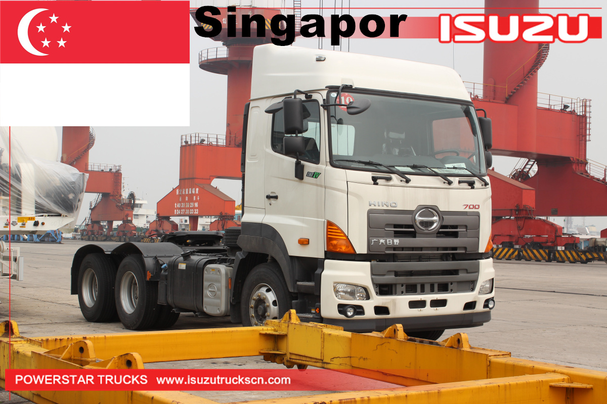 Singapur - Remolque de cemento y motor GAC Hino Prime de 100 unidades
    