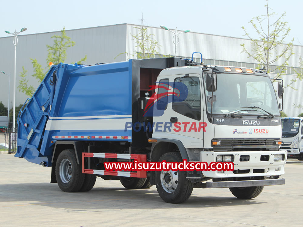 Ventajas del camión compactador de basura Isuzu FVR
        