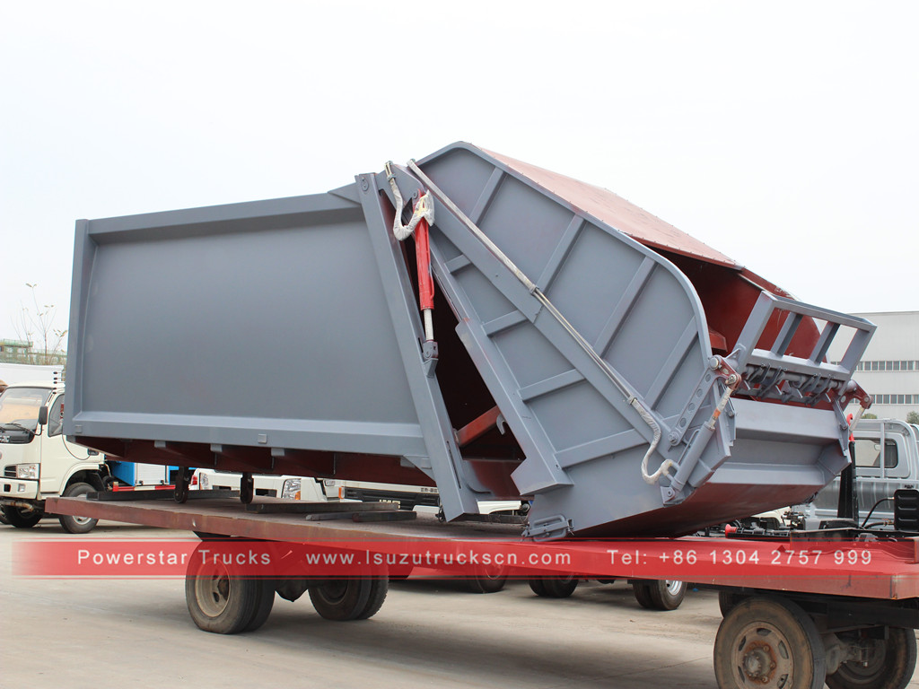 Kit de carrocería de superestructura compactadora de basura de fábrica de 12m3 a la venta en Filipinas
    