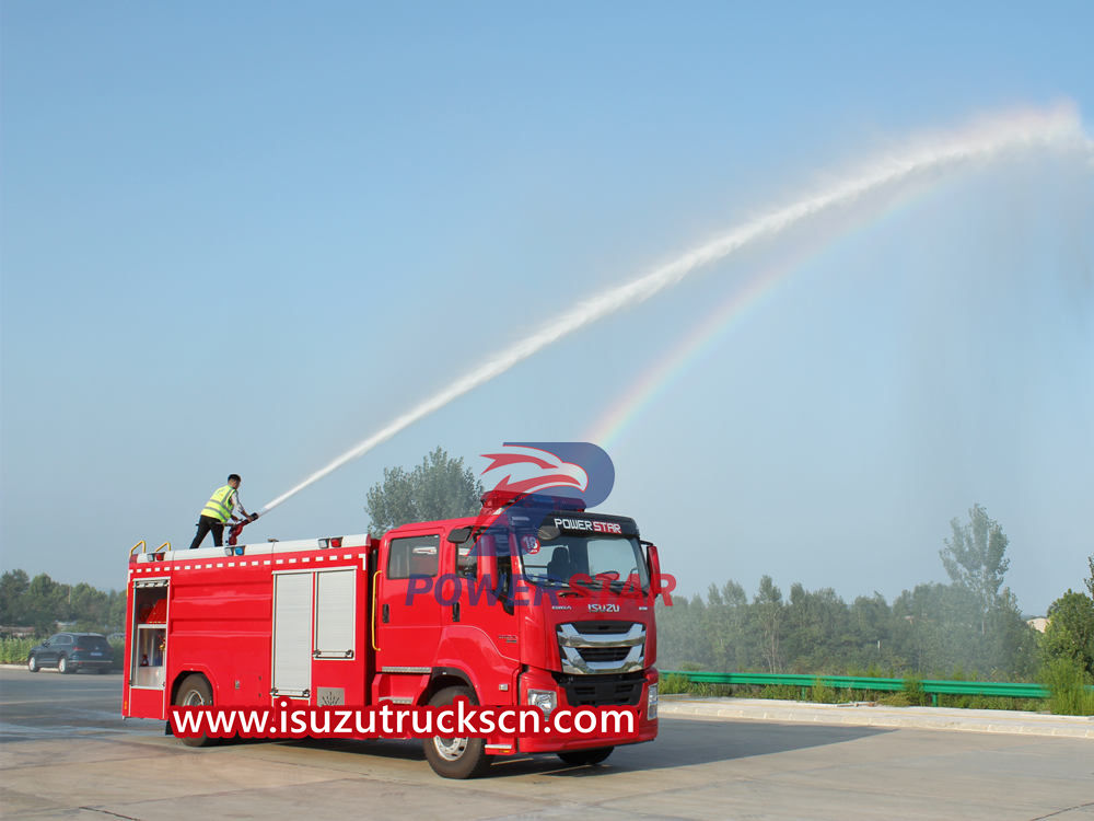 La importancia de la toma de fuerza de Sanwich para el camión de bomberos Isuzu
        