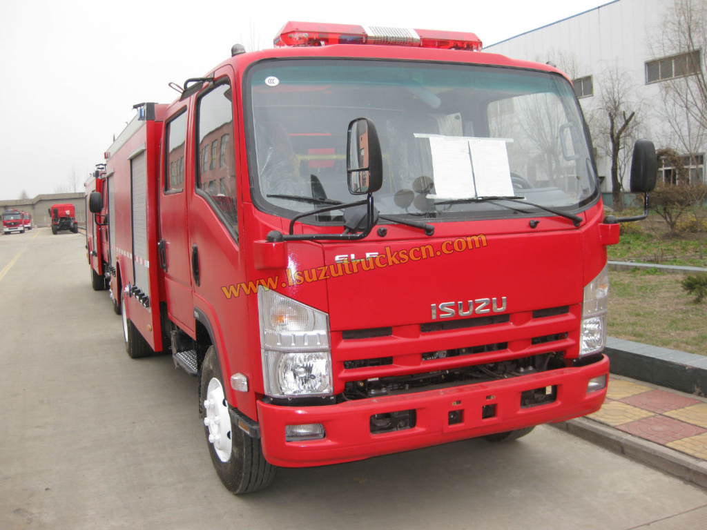 Cómo encontrar un buen proveedor de camión de bomberos acuáticos Isuzu ELF con equipos
    